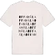 Offamåla ordlek t-shirt