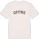 Offne böjd t-shirt