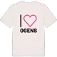 Jag älskar Ogens t-shirt stort tryck