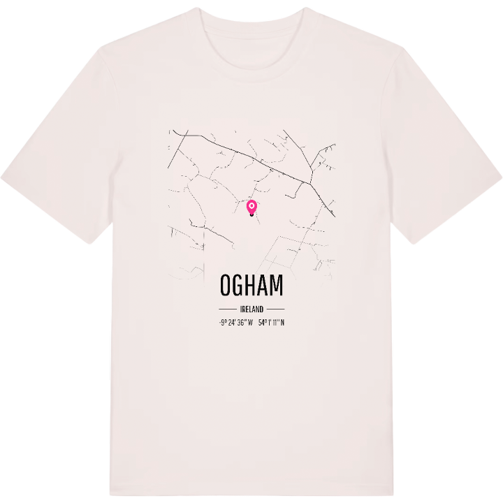 Ogham karta t-shirt – t-shirt från PinShirt