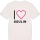 Jag älskar Ogulin t-shirt stort tryck