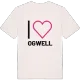 Jag älskar Ogwell t-shirt stort tryck