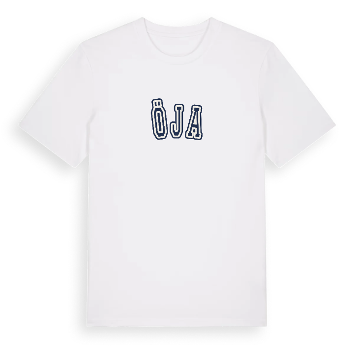 Öja college t-shirt – t-shirt från PinShirt