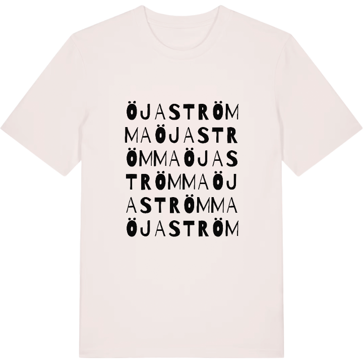 Öjaströmma ordlek t-shirt – t-shirt från PinShirt
