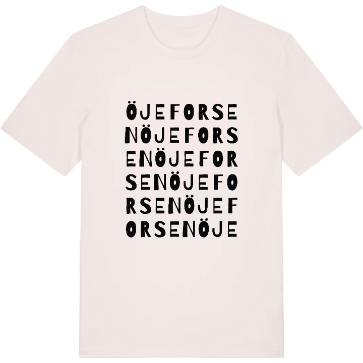 Öjeforsen ordlek t-shirt – t-shirt från PinShirt