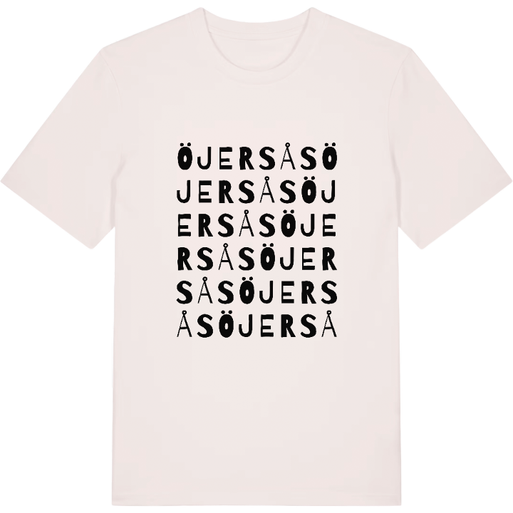 Öjersås ordlek t-shirt – t-shirt från PinShirt