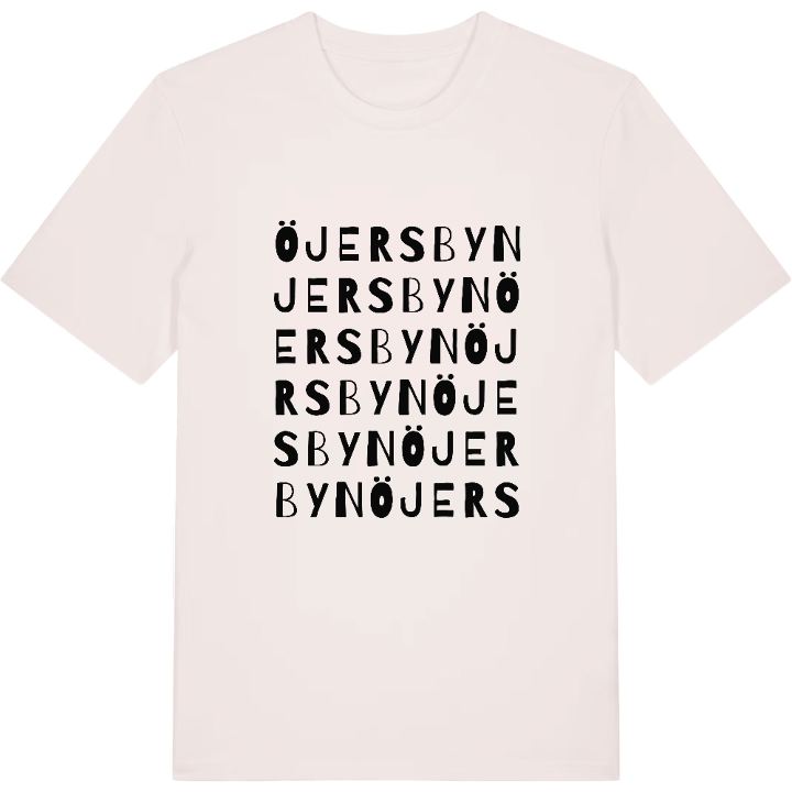 Öjersbyn ordlek t-shirt – t-shirt från PinShirt