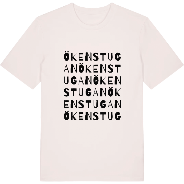 Ökenstugan ordlek t-shirt – t-shirt från PinShirt