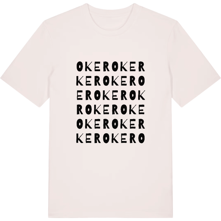 Oker ordlek t-shirt – t-shirt från PinShirt