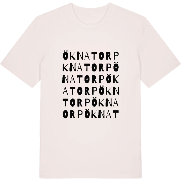 Öknatorp ordlek t-shirt – t-shirt från PinShirt
