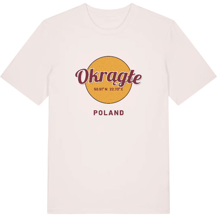 Okrągłe cirkel t-shirt – t-shirt från PinShirt