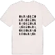 Okrągłe ordlek t-shirt
