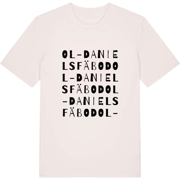 Ol-Daniels fäbod ordlek t-shirt – t-shirt från PinShirt
