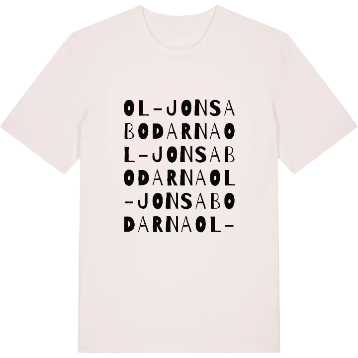 Ol-Jonsabodarna ordlek t-shirt – t-shirt från PinShirt