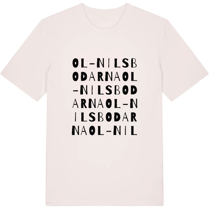 Ol-Nilsbodarna ordlek t-shirt – t-shirt från PinShirt