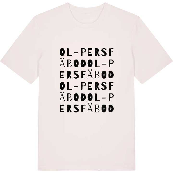 Ol-Pers fäbod ordlek t-shirt – t-shirt från PinShirt