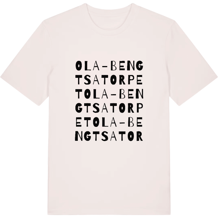Ola-Bengtsatorpet ordlek t-shirt – t-shirt från PinShirt
