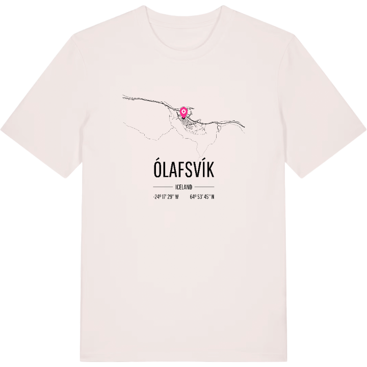Ólafsvík karta t-shirt – t-shirt från PinShirt