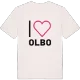 Jag älskar Olbo t-shirt stort tryck
