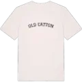 Old Catton böjd t-shirt