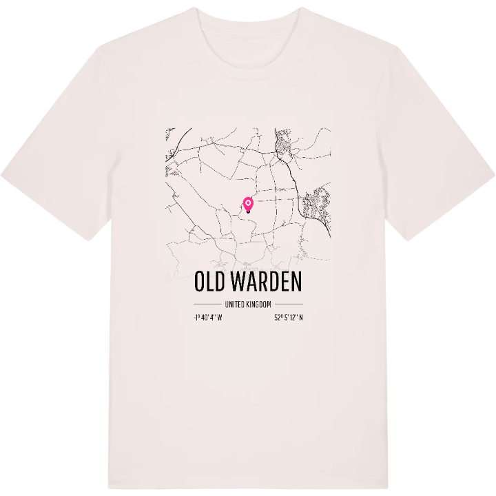 Old Warden karta t-shirt – t-shirt från PinShirt