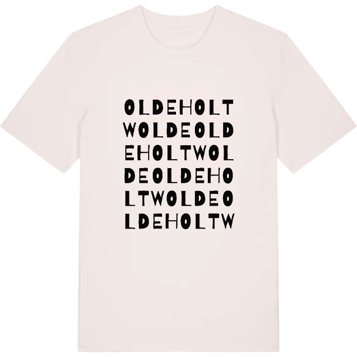 Oldeholtwolde ordlek t-shirt – t-shirt från PinShirt