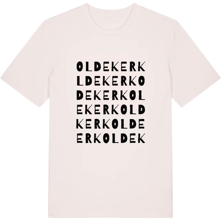 Oldekerk ordlek t-shirt – t-shirt från PinShirt