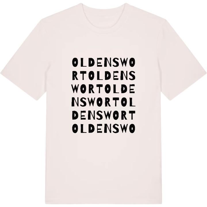 Oldenswort ordlek t-shirt – t-shirt från PinShirt