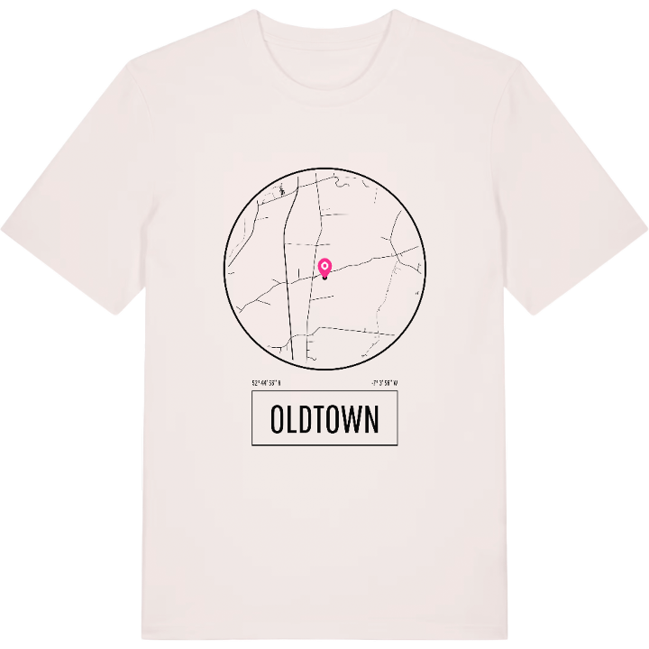 Oldtown t-shirt – t-shirt från PinShirt