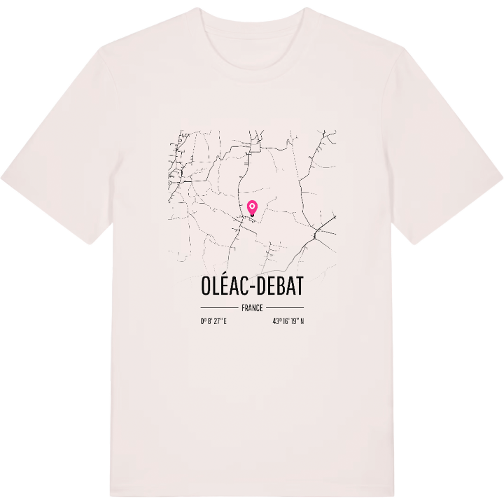 Oléac-Debat karta t-shirt – t-shirt från PinShirt