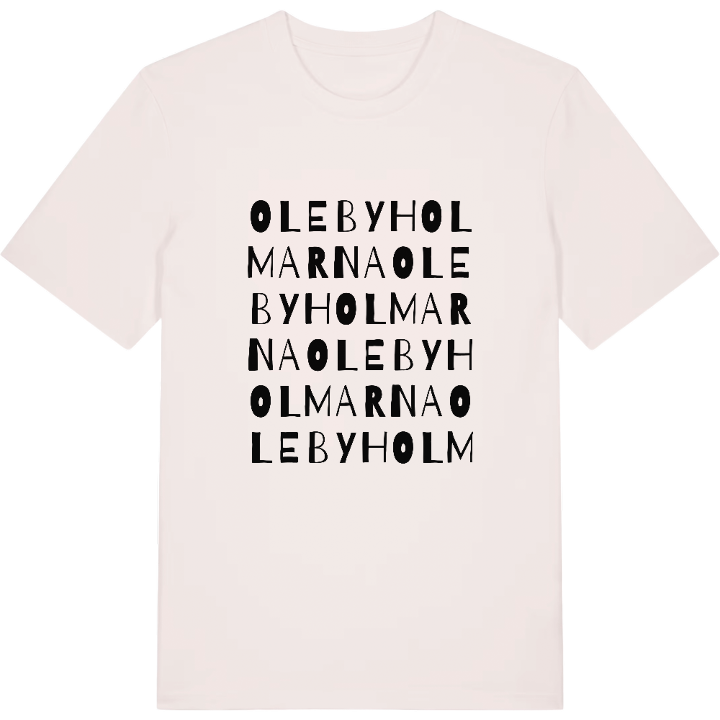 Olebyholmarna ordlek t-shirt – t-shirt från PinShirt
