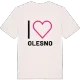 Jag älskar Olesno t-shirt stort tryck