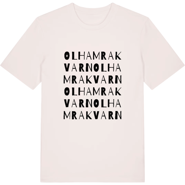 Olhamra Kvarn ordlek t-shirt – t-shirt från PinShirt