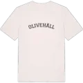 Olivehäll böjd t-shirt