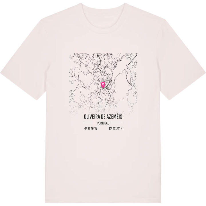 Oliveira de Azeméis karta t-shirt – t-shirt från PinShirt