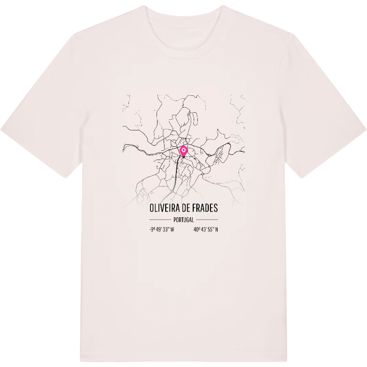 Oliveira de Frades karta t-shirt – t-shirt från PinShirt