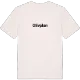 Olivplan fetstil t-shirt