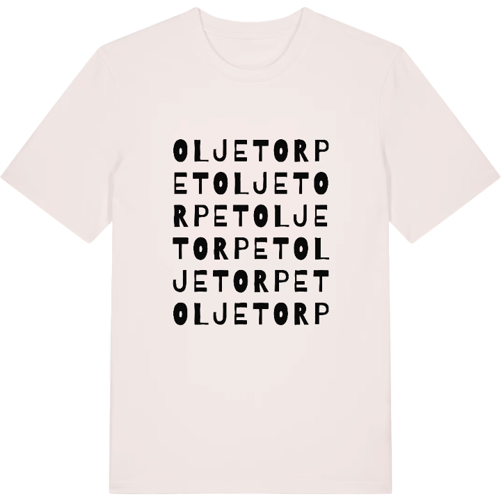 Oljetorpet ordlek t-shirt – t-shirt från PinShirt