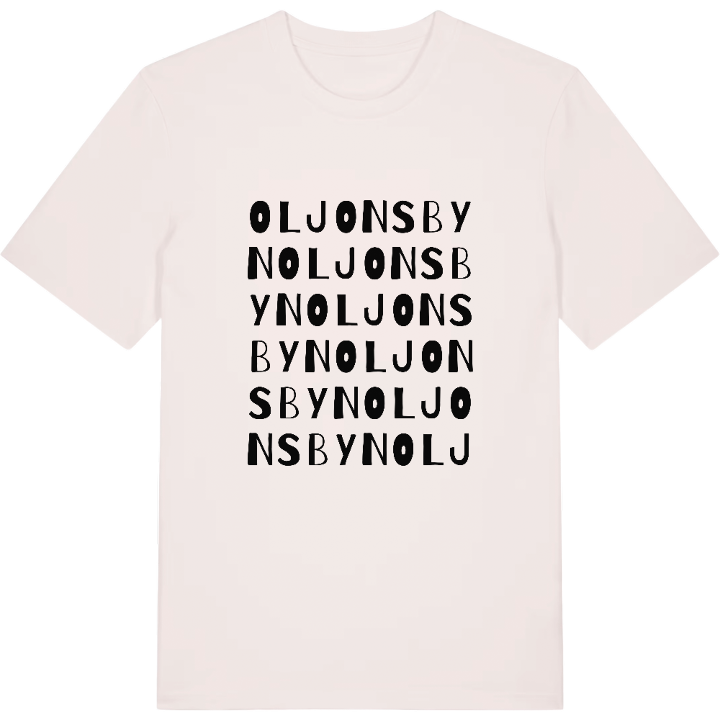 Oljonsbyn ordlek t-shirt – t-shirt från PinShirt
