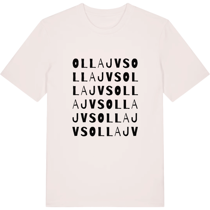 Ollajvs ordlek t-shirt – t-shirt från PinShirt