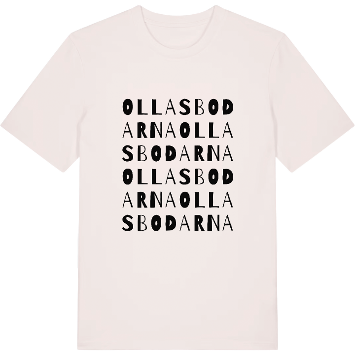 Ollasbodarna ordlek t-shirt – t-shirt från PinShirt
