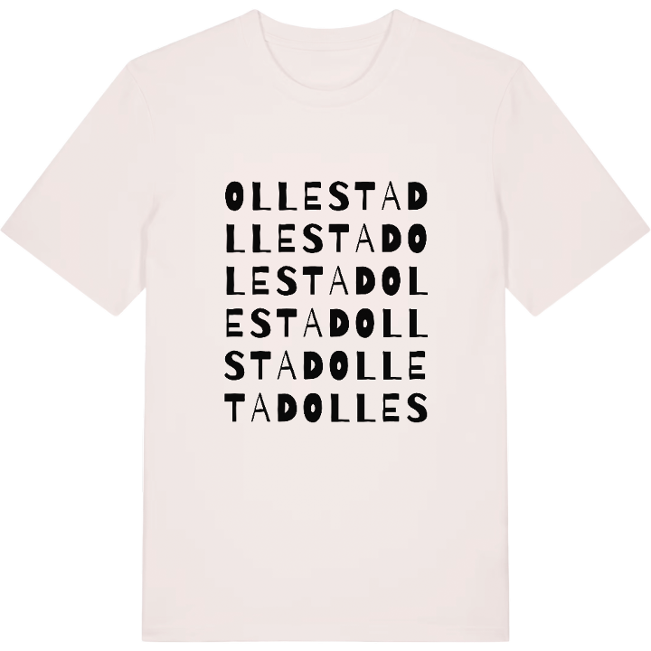 Ollestad ordlek t-shirt – t-shirt från PinShirt
