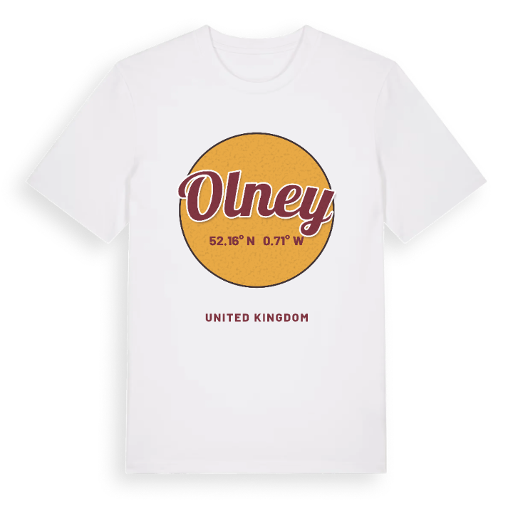 Olney cirkel t-shirt – t-shirt från PinShirt