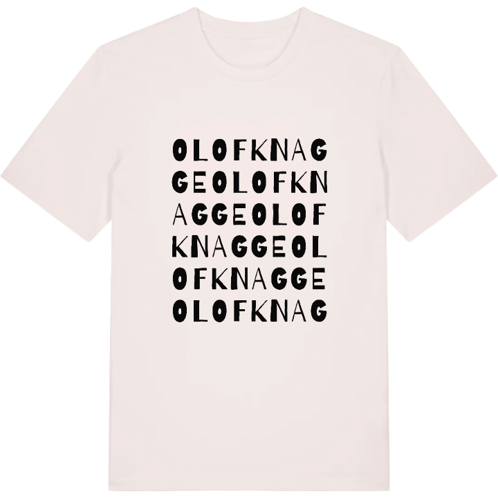 Olof Knagge ordlek t-shirt – t-shirt från PinShirt