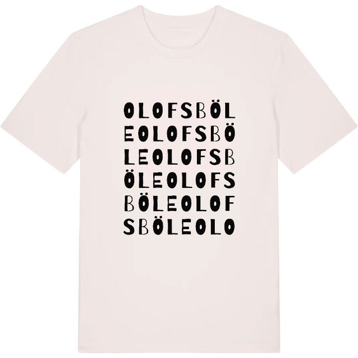 Olofsböle ordlek t-shirt – t-shirt från PinShirt