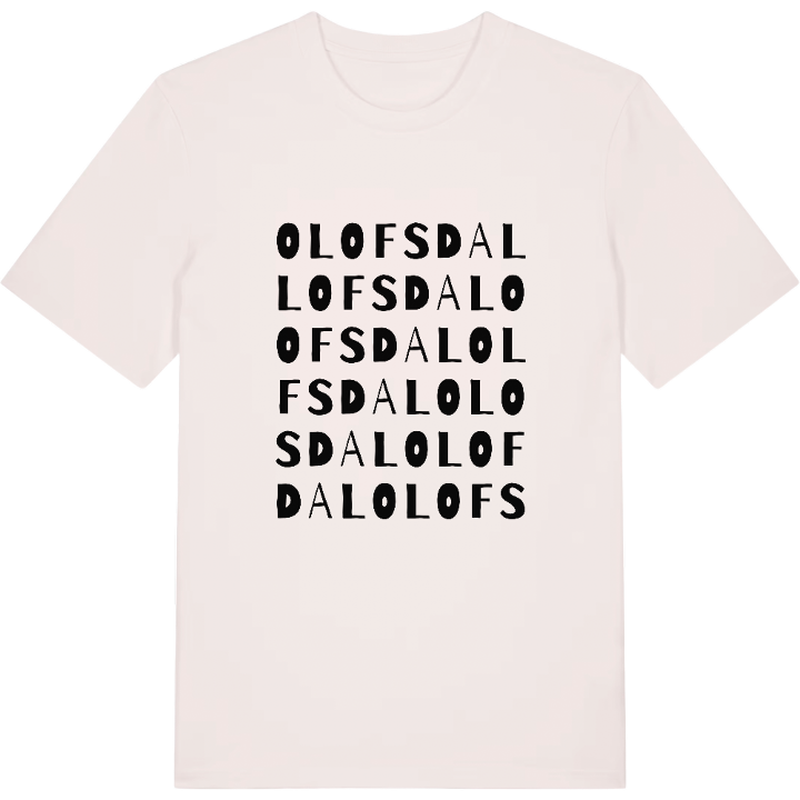 Olofsdal ordlek t-shirt – t-shirt från PinShirt