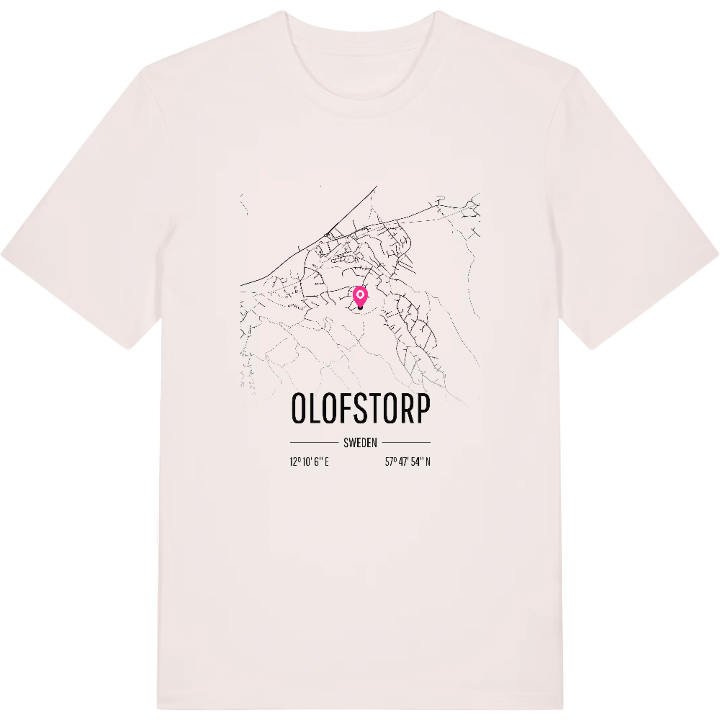 Olofstorp karta t-shirt – t-shirt från PinShirt