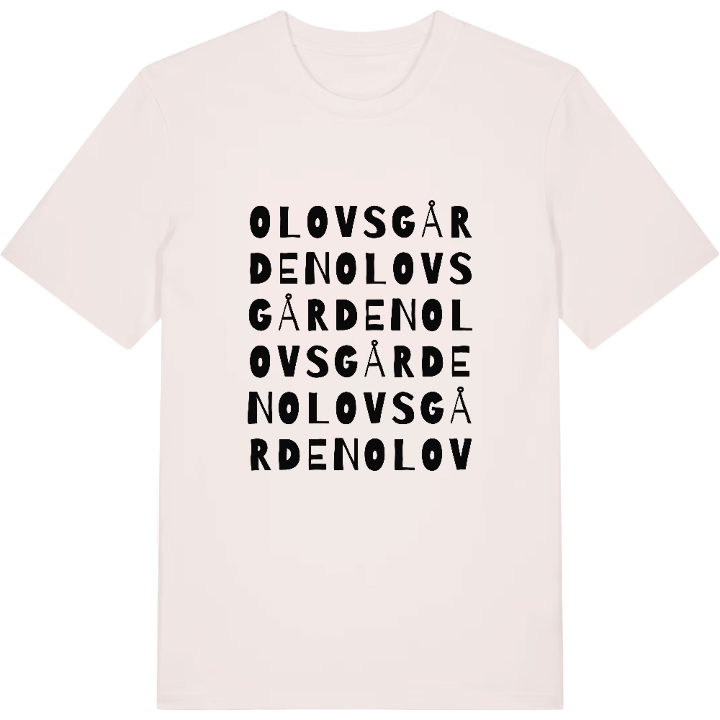 Olovsgården ordlek t-shirt – t-shirt från PinShirt