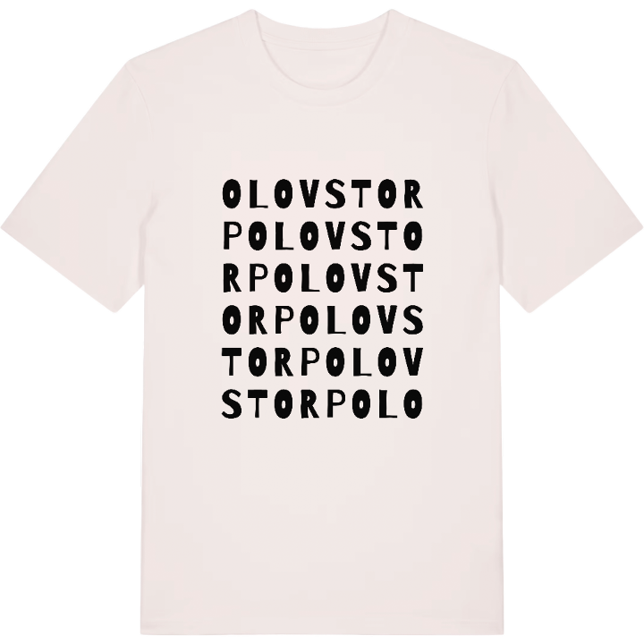 Olovstorp ordlek t-shirt – t-shirt från PinShirt