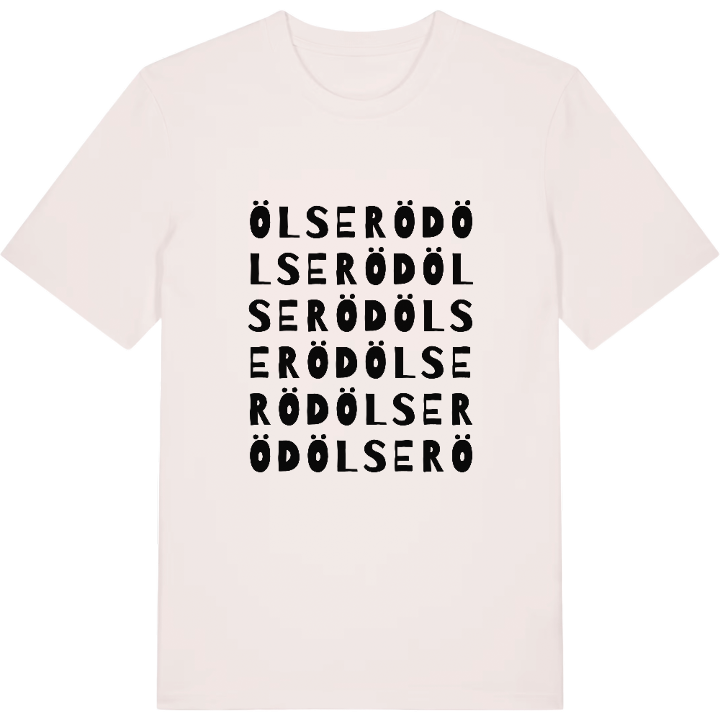 Ölseröd ordlek t-shirt – t-shirt från PinShirt